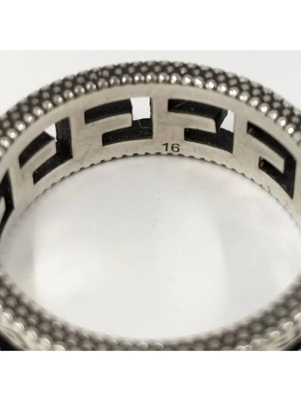 Gucci Square Arabesque Ring